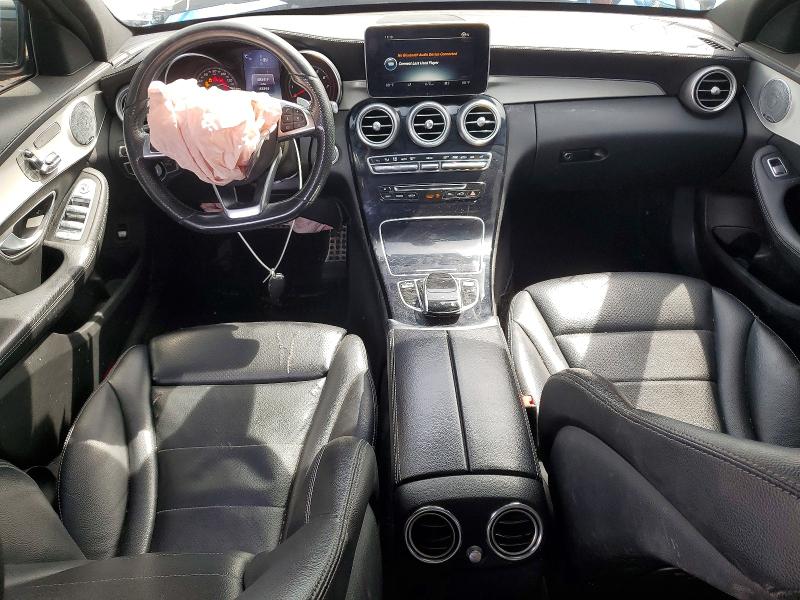 49160176 :رقم المزاد ، 55SWF4KB8FU083166 vin ، 2015 Mercedes-benz C مزاد بيع