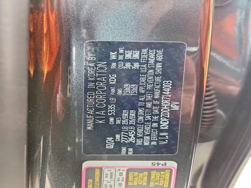 2024 Kia Sportage მანქანა იყიდება აუქციონზე, vin: KNDPZDDH0R7144003, აუქციონის ნომერი: 52080696
