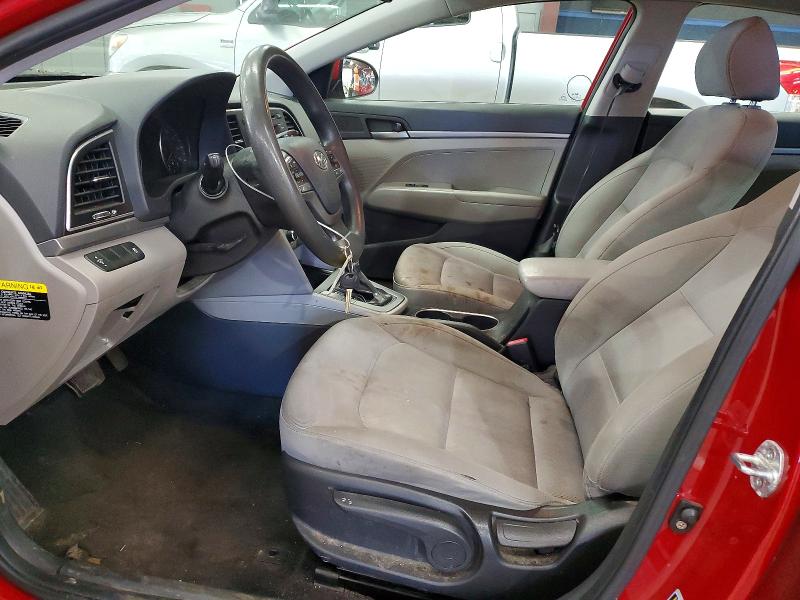 49214726 :رقم المزاد ، KMHD74LF3HU358651 vin ، 2017 Hyundai Elantra مزاد بيع