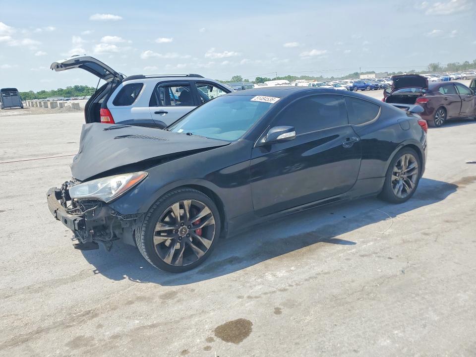 2015 Hyundai Genesis Coupe მანქანა იყიდება აუქციონზე, vin: KMHHU6KJ7FU127597, აუქციონის ნომერი: 51484536