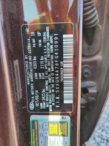 Продаж на аукціоні авто 2015 Kia Optima, vin: 5XXGN4A76FG410991, номер лоту: 50772816