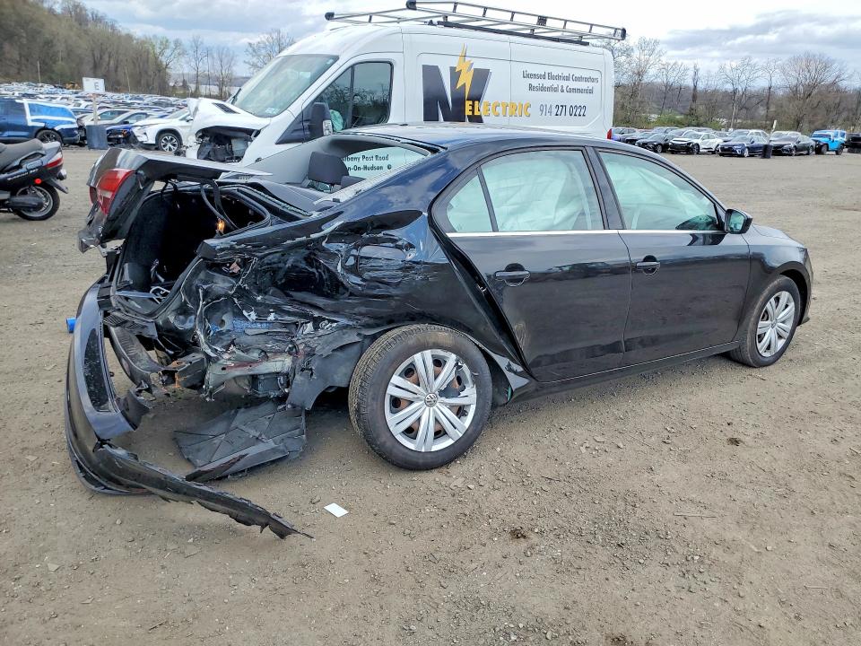 2017 Volkswagen Jetta მანქანა იყიდება აუქციონზე, vin: 3VW2B7AJ7HM329674, აუქციონის ნომერი: 50120316