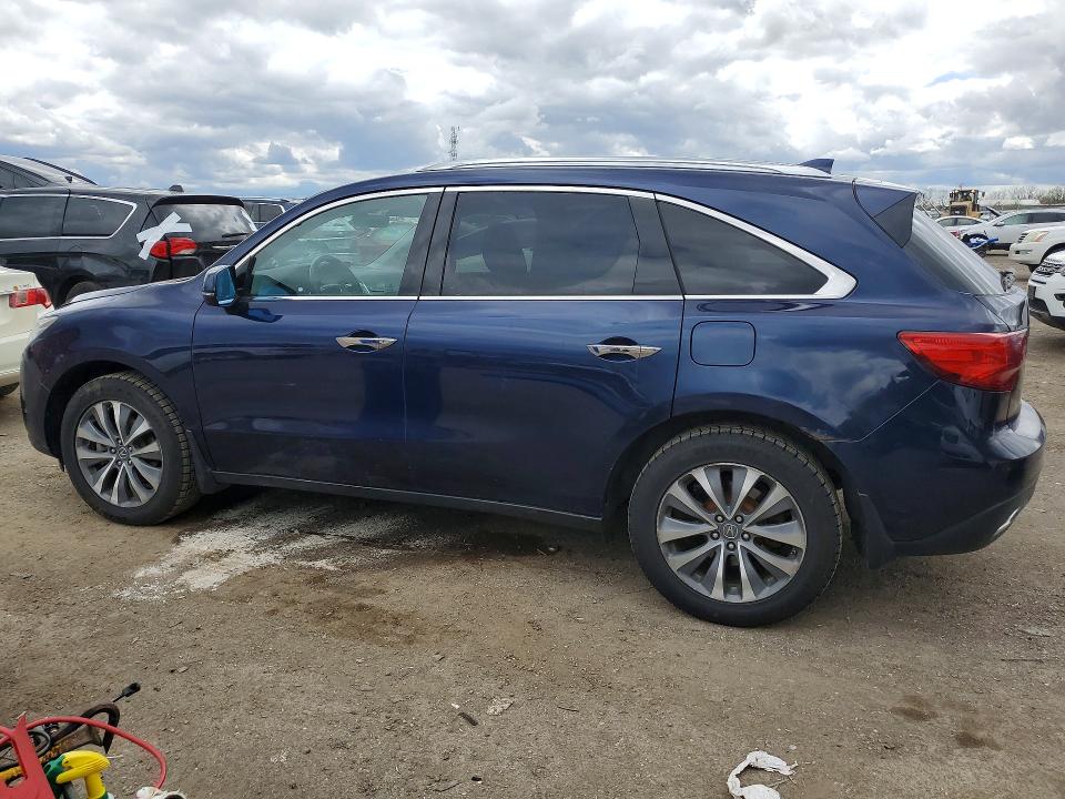51699706 :رقم المزاد ، 5FRYD4H46GB507176 vin ، 2016 Acura Mdx مزاد بيع