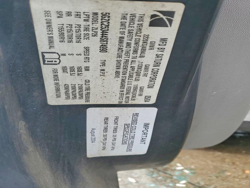 2004 Saturn Vue მანქანა იყიდება აუქციონზე, vin: 5GZCZ53444S874990, აუქციონის ნომერი: 51185466