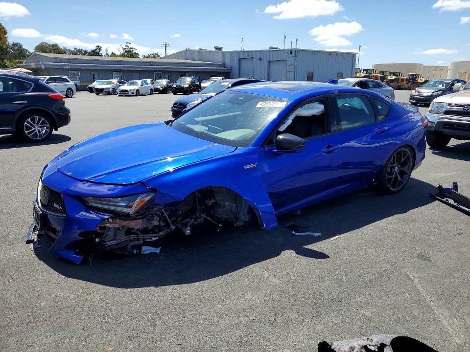 2023 Acura Tlx მანქანა იყიდება აუქციონზე, vin: 19UUB7F9XPA001480, აუქციონის ნომერი: 49933886
