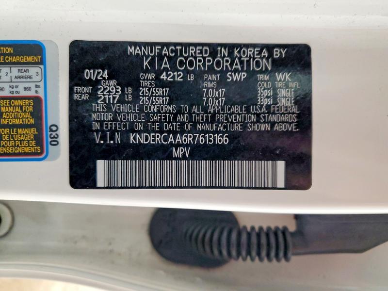 Aukcja sprzedaży 2024 Kia Seltos, vin: KNDERCAA6R7613166, numer aukcji: 51673746