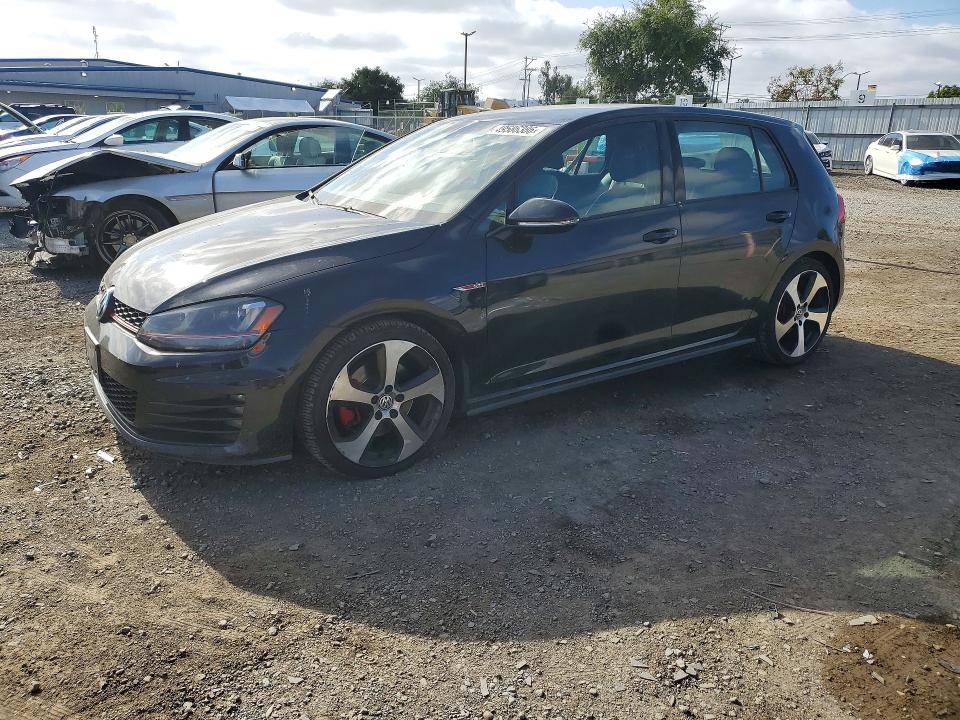 49586386 :رقم المزاد ، 3VW5T7AU8FM010219 vin ، 2015 Volkswagen Gti مزاد بيع