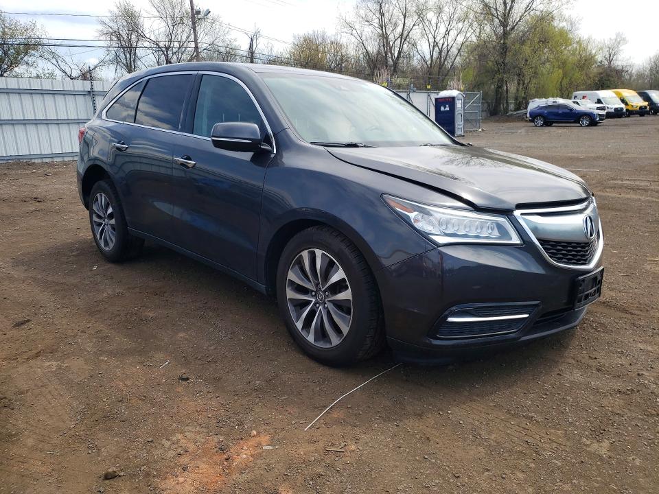 Продажа на аукционе авто 2016 Acura Mdx, vin: 5FRYD4H41GB057162, номер лота: 50000506