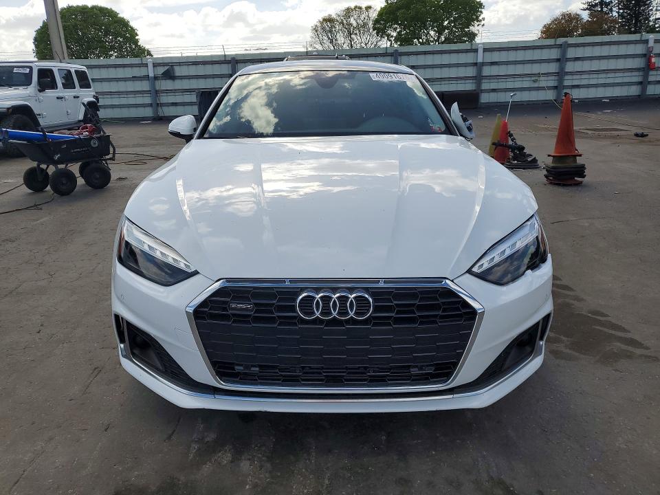 2023 Audi A5 მანქანა იყიდება აუქციონზე, vin: WAUABCF50PA056332, აუქციონის ნომერი: 49091676