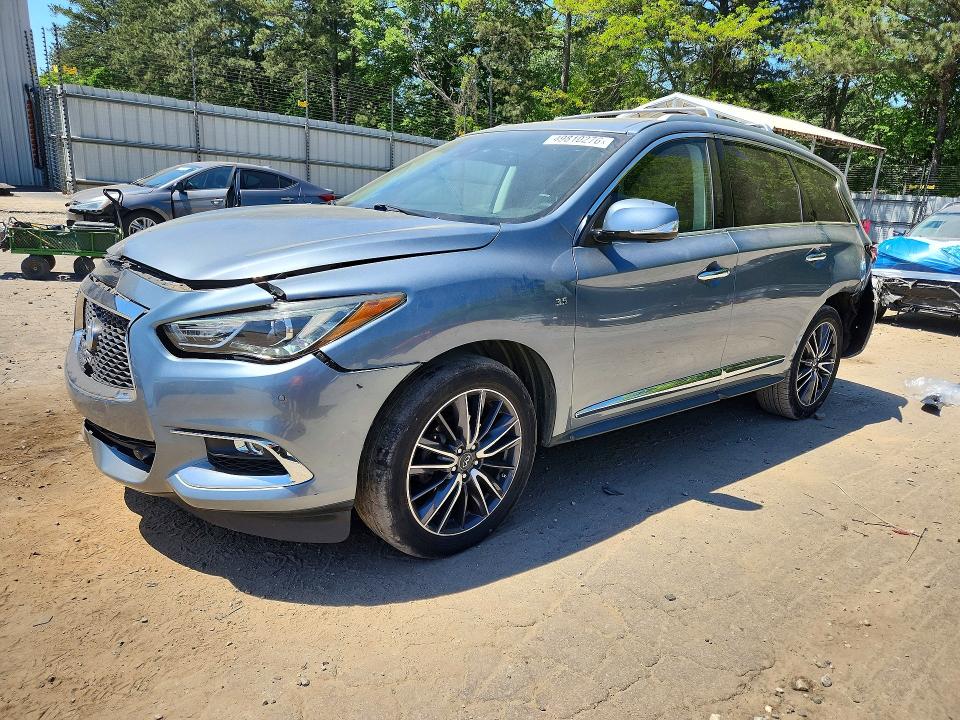 49810276 :رقم المزاد ، 5N1DL0MN1HC511186 vin ، 2017 Infiniti Qx60 مزاد بيع