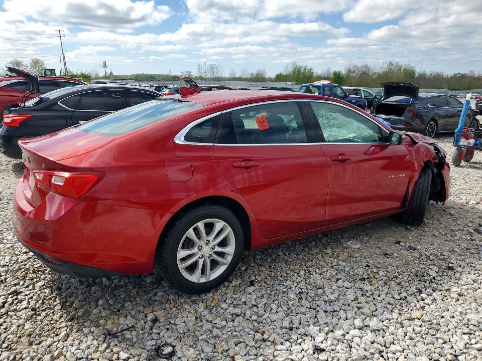 51531206 :رقم المزاد ، 1G1ZE5ST0GF222230 vin ، 2016 Chevrolet Malibu مزاد بيع