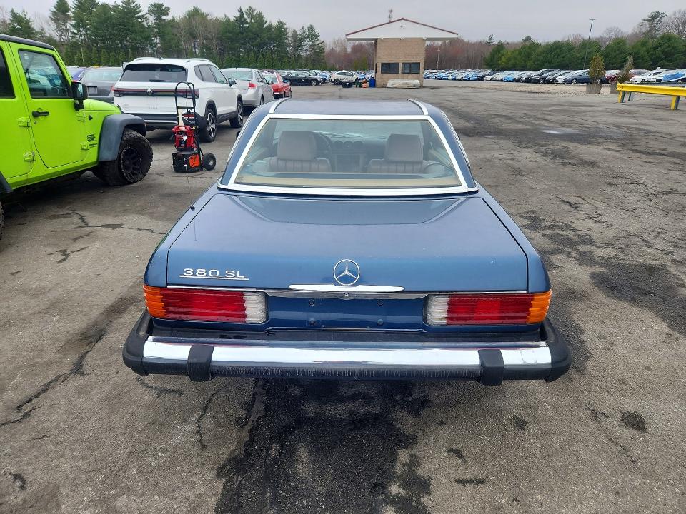 Aukcja sprzedaży 1984 Mercedes-benz 380, vin: WDBBA45A0EA012826, numer aukcji: 49454266