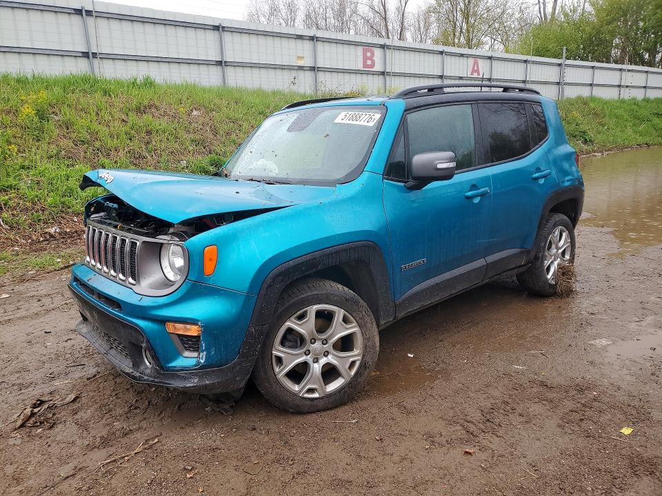 Aukcja sprzedaży 2020 Jeep Renegade, vin: ZACNJBD14LPM03511, numer aukcji: 51888776
