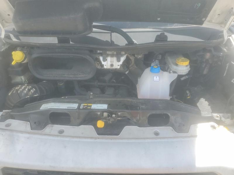 52757246 :رقم المزاد ، 3C6TRVCG2KE522865 vin ، 2019 Ram Promaster 2500 مزاد بيع