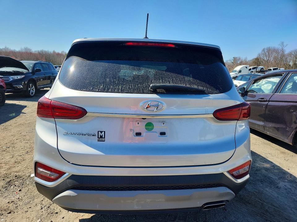 2019 Hyundai Santa Fe მანქანა იყიდება აუქციონზე, vin: 5NMS23AD3KH039710, აუქციონის ნომერი: 49293586