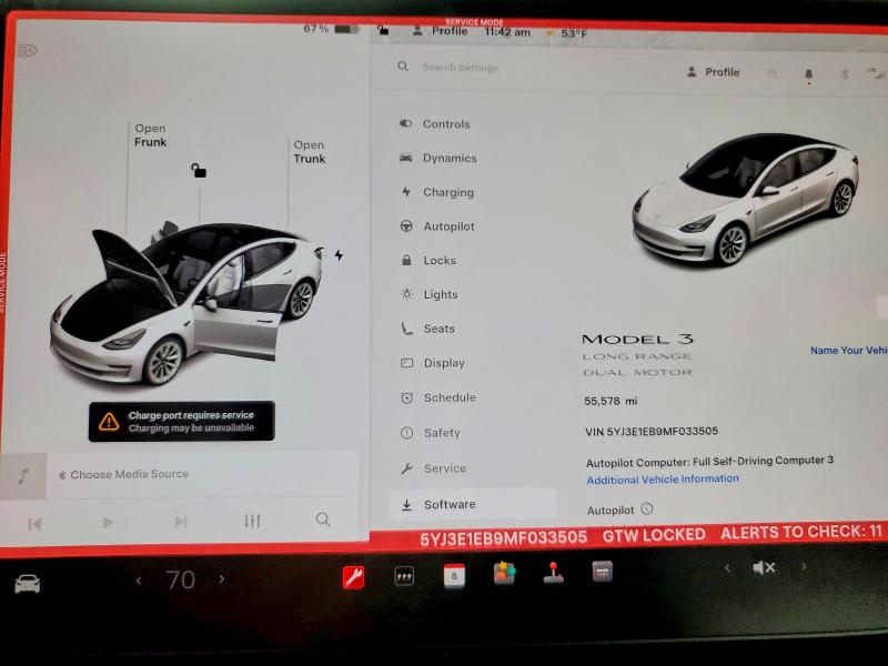49016336 :رقم المزاد ، 5YJ3E1EB9MF033505 vin ، 2021 Tesla Model 3 مزاد بيع