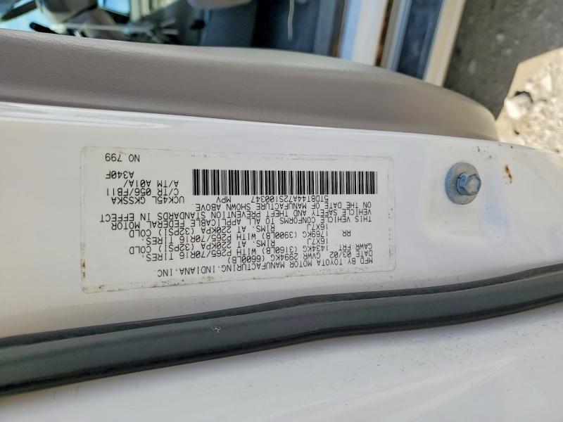 2002 Toyota Sequoia მანქანა იყიდება აუქციონზე, vin: 5TDBT44A72S100347, აუქციონის ნომერი: 49783836