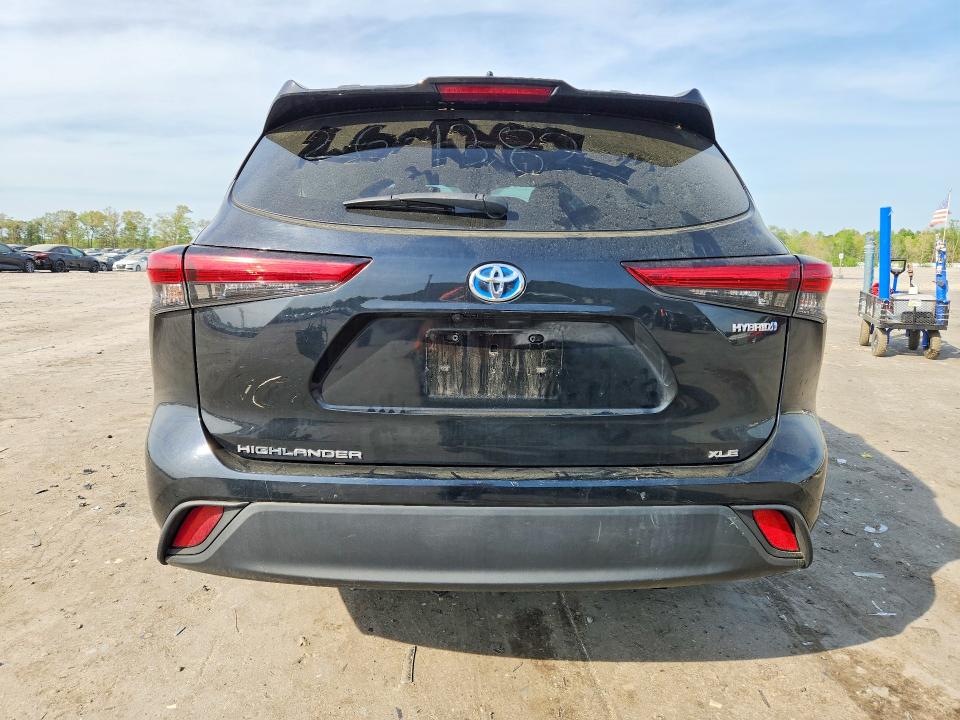 2022 Toyota Highlander Hybrid მანქანა იყიდება აუქციონზე, vin: 5TDGBRCH0NS074683, აუქციონის ნომერი: 50217686