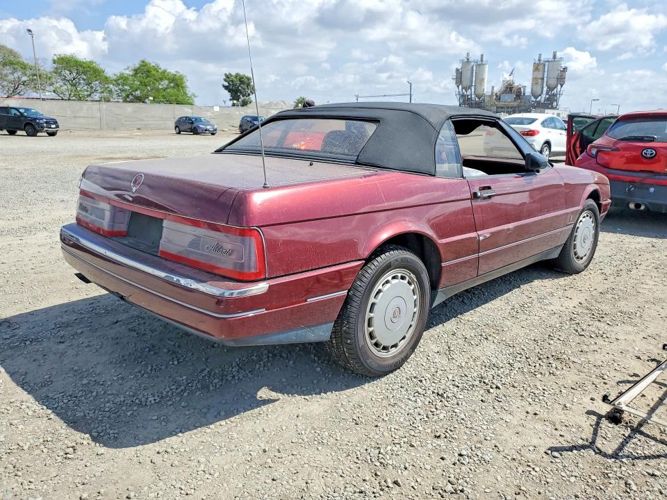 48421286 :رقم المزاد ، 1G6VR318XKU102387 vin ، 1989 Cadillac Allante مزاد بيع