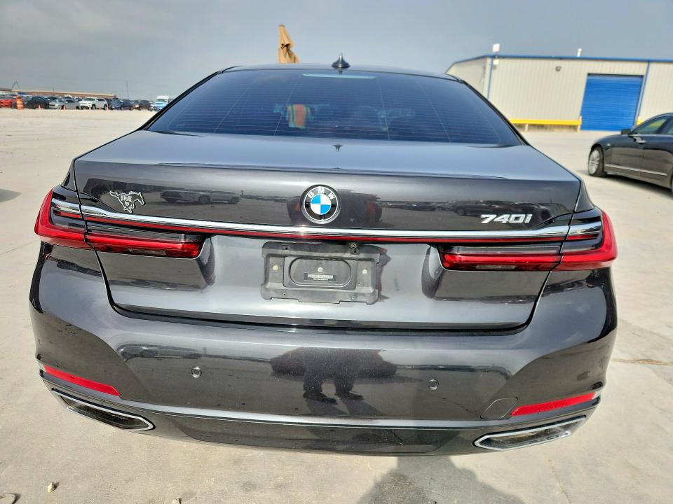 2022 Bmw 740 მანქანა იყიდება აუქციონზე, vin: WBA7T2C07NCH07471, აუქციონის ნომერი: 51343846