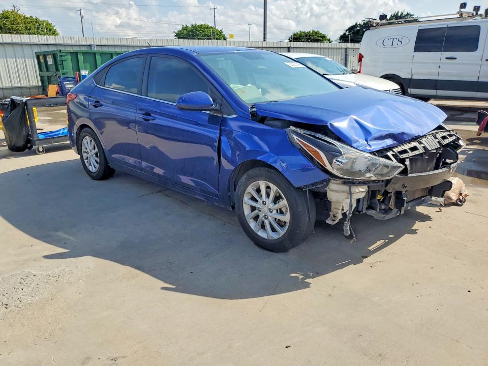 2021 Hyundai Accent მანქანა იყიდება აუქციონზე, vin: 3KPC24A61ME152996, აუქციონის ნომერი: 50925546