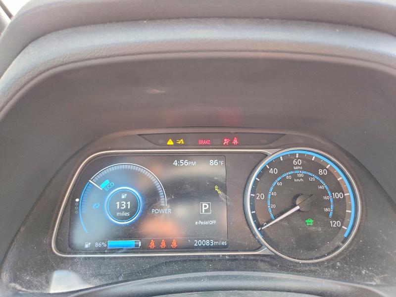 2022 Nissan Leaf მანქანა იყიდება აუქციონზე, vin: 1N4AZ1CV4NC562812, აუქციონის ნომერი: 49848956