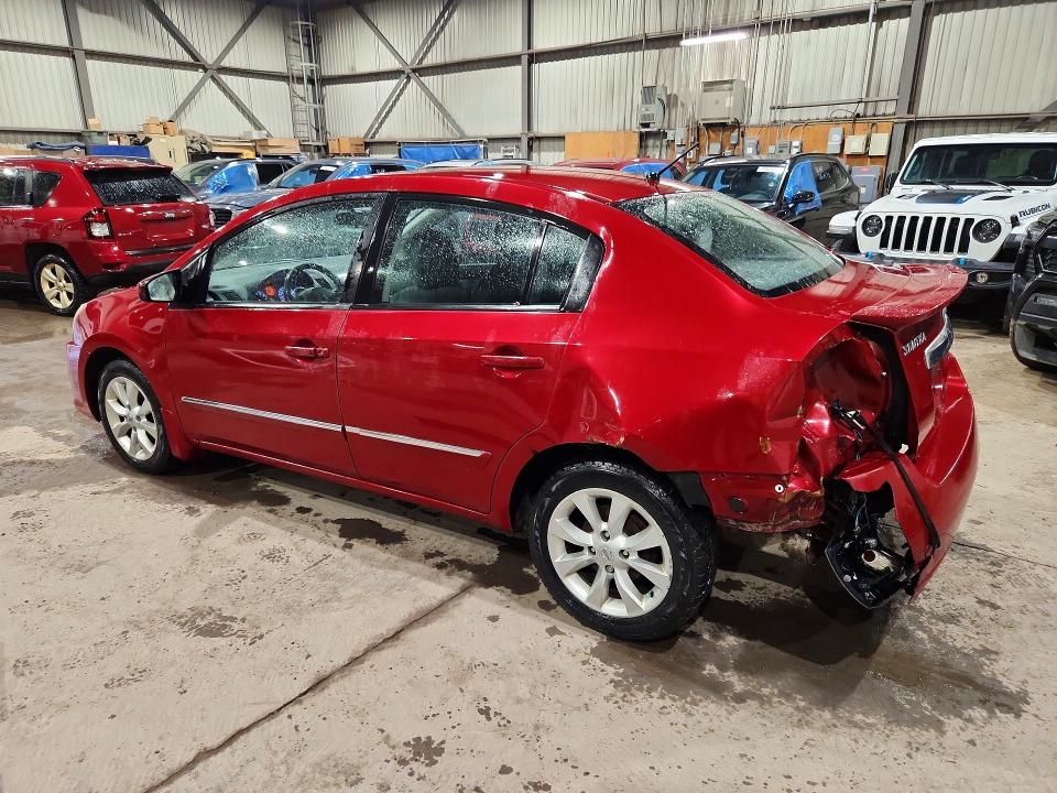 2012 Nissan Sentra მანქანა იყიდება აუქციონზე, vin: 3N1AB6AP2CL740396, აუქციონის ნომერი: 48852736