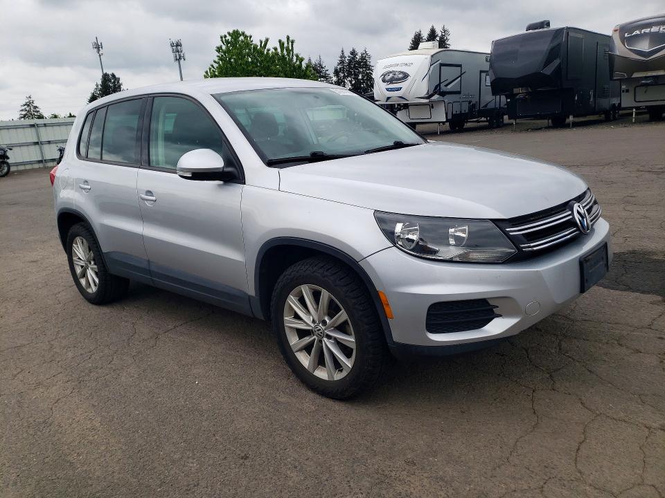 Auction sale of the 2014 Volkswagen Tiguan, vin: WVGAV3AX1EW593449, lot number: 51367596
