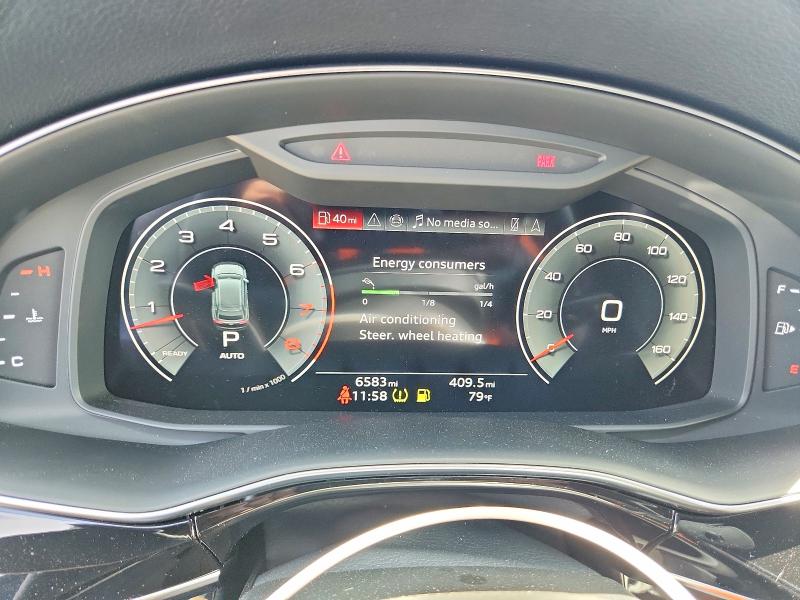 2025 Audi Q8 მანქანა იყიდება აუქციონზე, vin: WA1FVBF10SD037286, აუქციონის ნომერი: 50576016