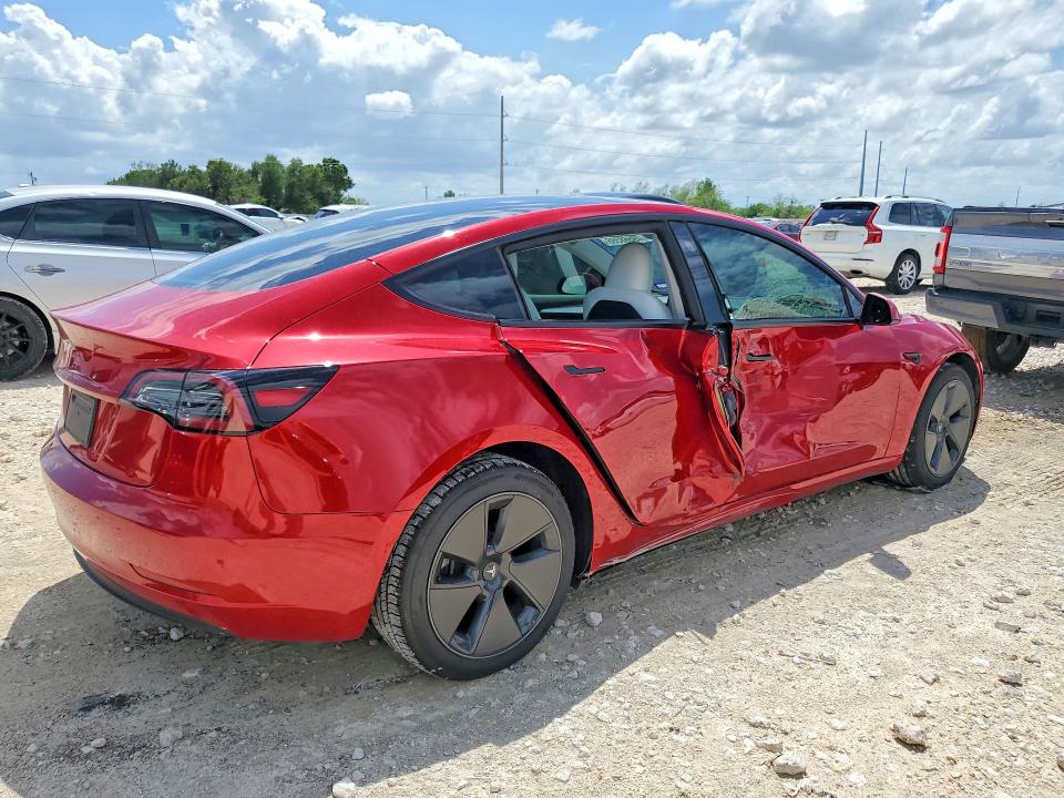 2023 Tesla Model 3 მანქანა იყიდება აუქციონზე, vin: 5YJ3E1EA9PF580673, აუქციონის ნომერი: 49568366