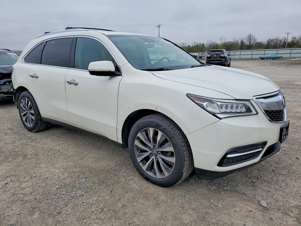 Aukcja sprzedaży 2016 Acura Mdx, vin: 5FRYD4H41GB042516, numer aukcji: 49337356