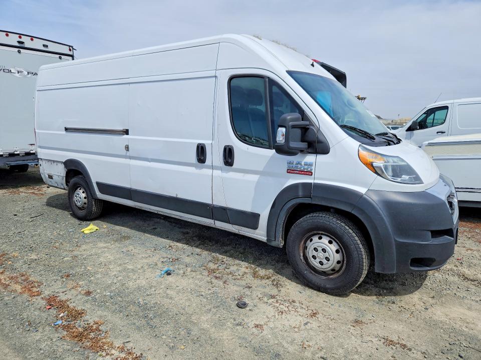 2019 Ram Promaster 3500 მანქანა იყიდება აუქციონზე, vin: 3C6URVJG4KE555664, აუქციონის ნომერი: 51087496
