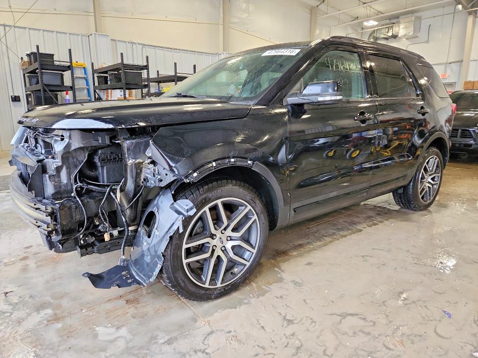 Auction sale of the 2018 Ford Explorer, vin: 1FM5K8GT0JGB50631, lot number: 47964316