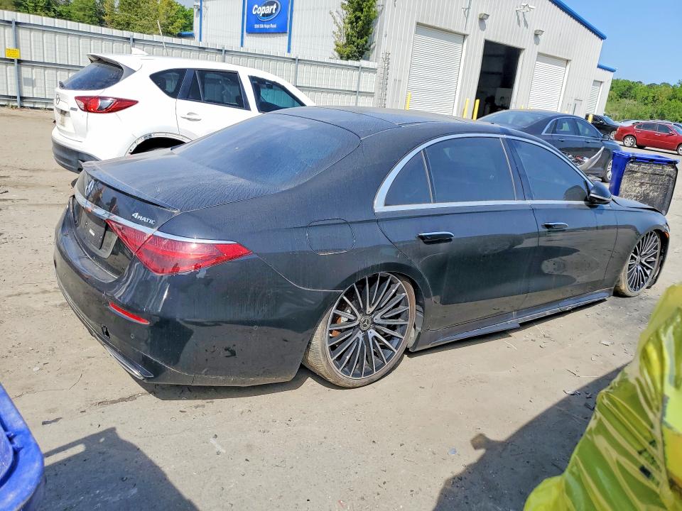2022 Mercedes Benz S მანქანა იყიდება აუქციონზე, vin: W1K6G6DB3NA157811, აუქციონის ნომერი: 47264836