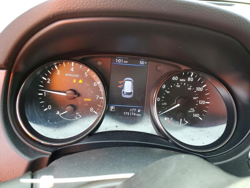 48411416 :رقم المزاد ، JN8AT2MV1JW306169 vin ، 2018 Nissan Rogue مزاد بيع