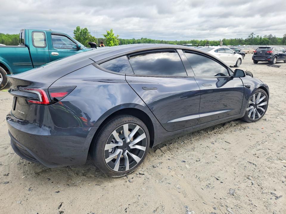 2025 Tesla Model 3 მანქანა იყიდება აუქციონზე, vin: 5YJ3E1EB3SF011707, აუქციონის ნომერი: 51584296