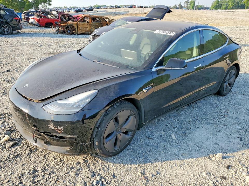 2019 Tesla Model 3 მანქანა იყიდება აუქციონზე, vin: 5YJ3E1EA1KF400062, აუქციონის ნომერი: 51044346