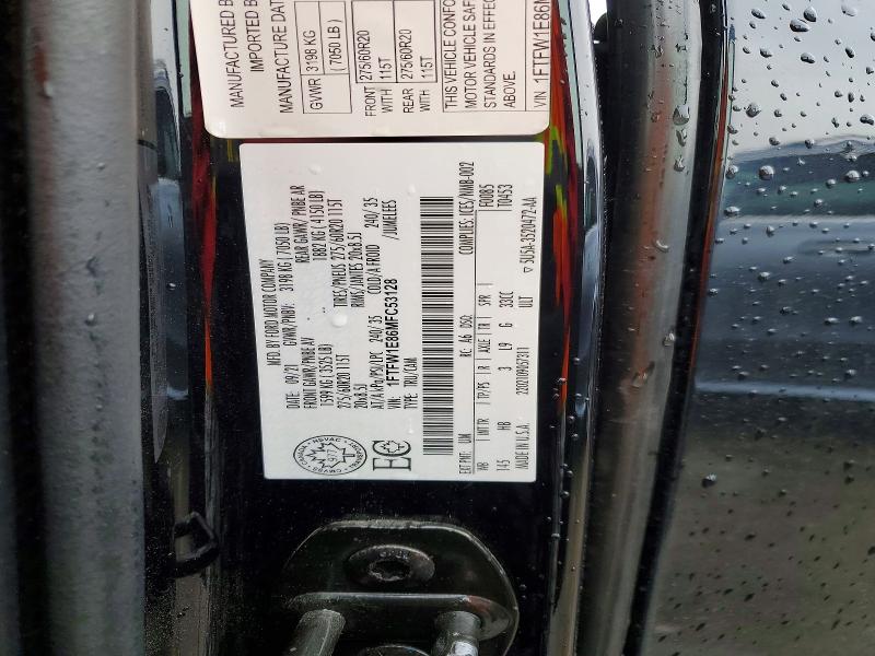 Продаж на аукціоні авто 2021 Ford F150, vin: 1FTFW1E86MFC53128, номер лоту: 51093046