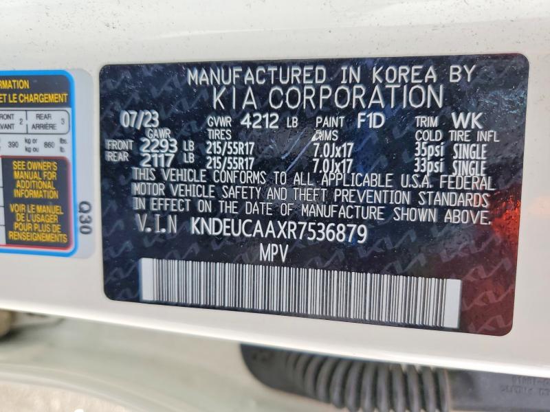Продажа на аукционе авто 2024 Kia Seltos, vin: KNDEUCAAXR7536879, номер лота: 49699336