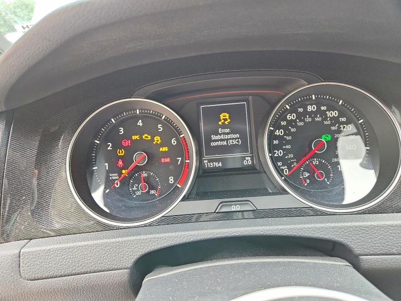 2016 Volkswagen Gti მანქანა იყიდება აუქციონზე, vin: 3VW4T7AU6GM038937, აუქციონის ნომერი: 51602476