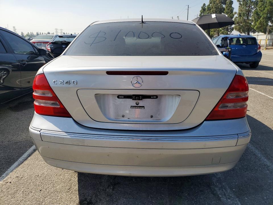 2001 Mercedes-benz C მანქანა იყიდება აუქციონზე, vin: WDBRF61J11F088893, აუქციონის ნომერი: 48941376