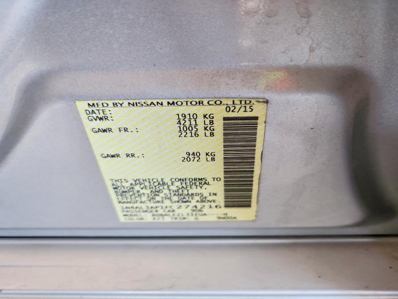 51548926 :رقم المزاد ، 1N4AL3AP1FC274216 vin ، 2015 Nissan Altima مزاد بيع
