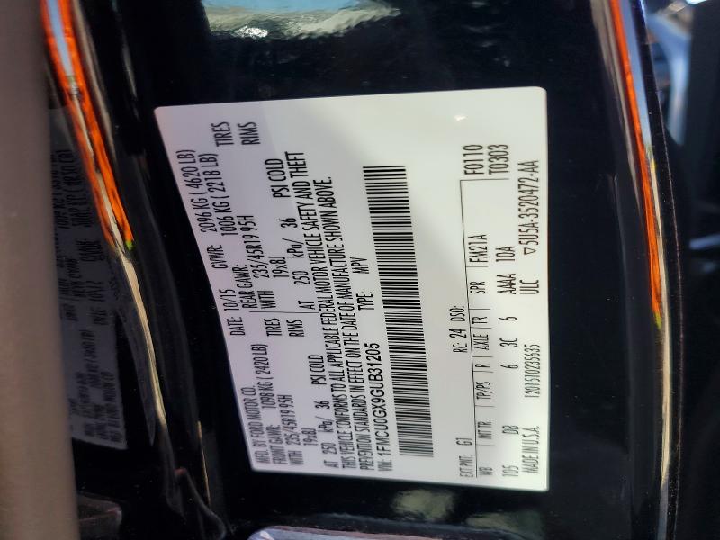 Продаж на аукціоні авто 2016 Ford Escape, vin: 1FMCU0GX9GUB31205, номер лоту: 51172976