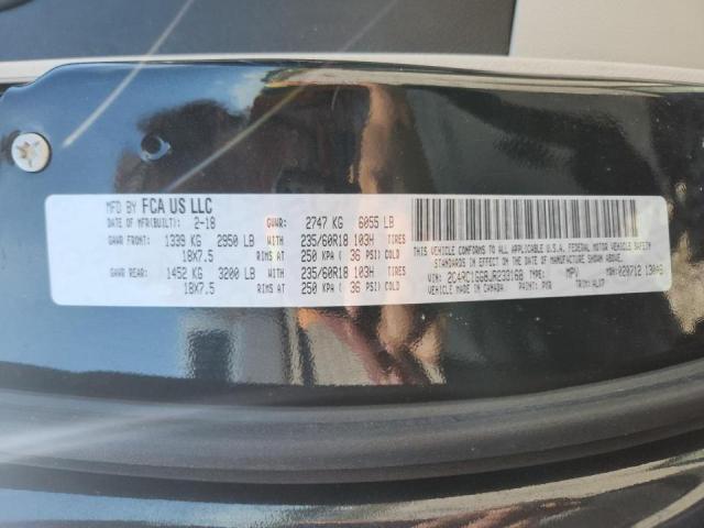 Продажа на аукционе авто 2018 Chrysler Pacifica, vin: 2C4RC1GG8JR233168, номер лота: 50632686