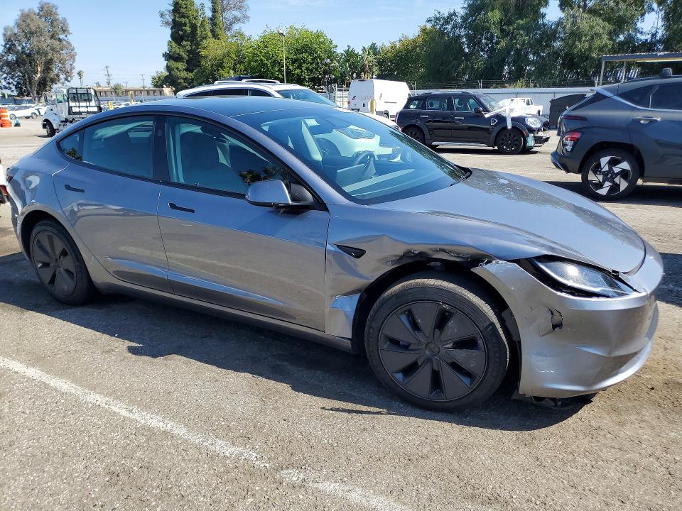 2025 Tesla Model 3 მანქანა იყიდება აუქციონზე, vin: 5YJ3E1EA1SF936218, აუქციონის ნომერი: 51808346