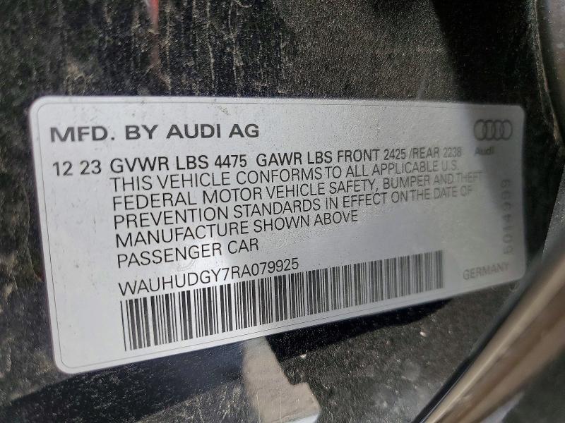 Продаж на аукціоні авто 2024 Audi A3, vin: WAUHUDGY7RA079925, номер лоту: 51116316