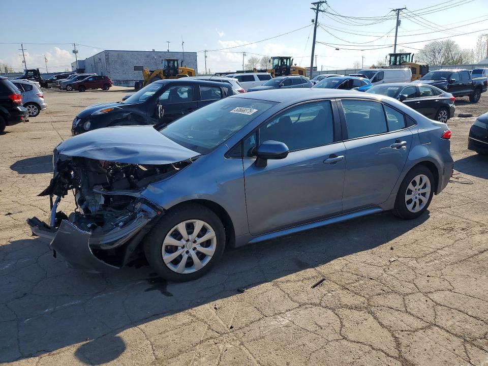Продаж на аукціоні авто 2022 Toyota Corolla, vin: 5YFEPMAE3NP352604, номер лоту: 50668376