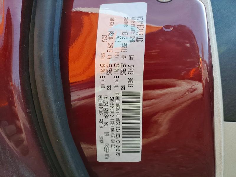 49010186 :رقم المزاد ، 2C4RC1BG1HR654411 vin ، 2017 Chrysler Pacifica مزاد بيع