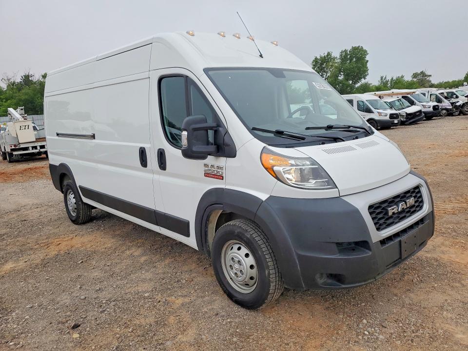 2021 Ram Promaster 2500 მანქანა იყიდება აუქციონზე, vin: 3C6LRVDG5ME590997, აუქციონის ნომერი: 49581666