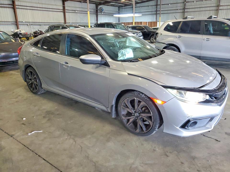 2019 Honda Civic მანქანა იყიდება აუქციონზე, vin: 2HGFC2F80KH552494, აუქციონის ნომერი: 51139786